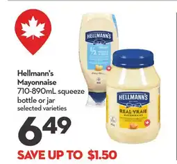 Longo's Hellmann's Mayonnaise offer