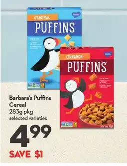 Longo's Puffins Cereal offer