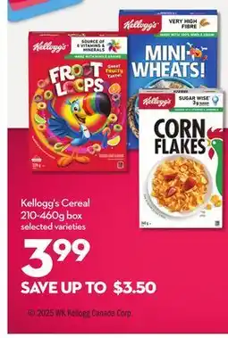 Longo's Cereal offer