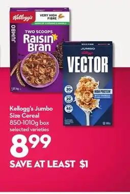 Longo's Jumbo Size Cereal offer