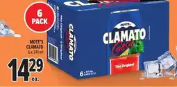 Metro MOTT'S CLAMATO offer