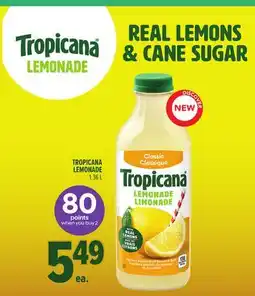 Metro TROPICANA LEMONADE offer