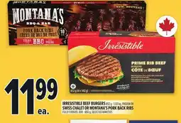 Metro IRRESISTIBLE BEEF BURGERS offer