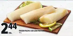 Metro FROZEN PACIFIC COD LOIN PORTIONS offer