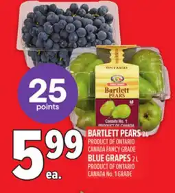 Metro BARTLETT PEARS offer