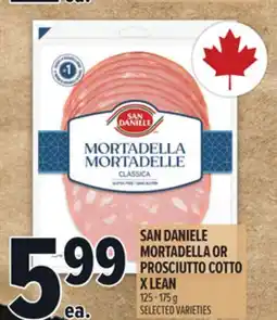 Metro SAN DANIELE MORTADELLA OR PROSCIUTTO COTTO X LEAN offer