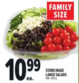 Metro STORE MADE LARGE SALADS offer