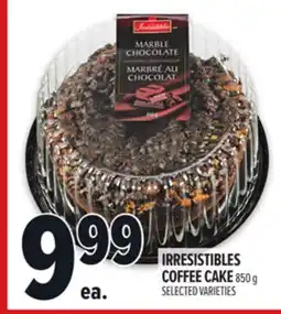 Metro IRRESISTIBLES COFFEE CAKE offer