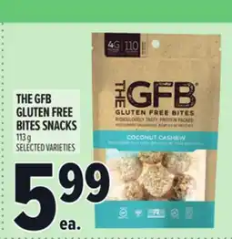 Metro THE GFB GLUTEN FREE BITES SNACKS offer