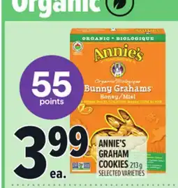 Metro ANNIE'S GRAHAM COOKIES offer