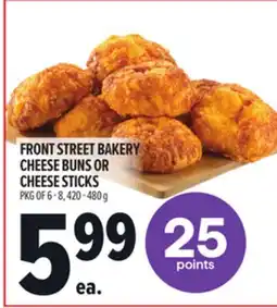 Metro FRONT STREET BAKERY CHEESE BUNS OR CHEESE STICKS offer