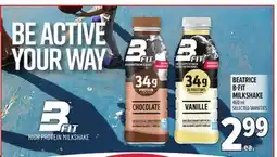 Metro BEATRICE B-FIT MILKSHAKE offer
