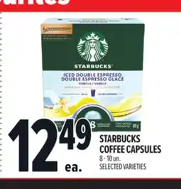 Metro STARBUCKS COFFEE CAPSULES offer