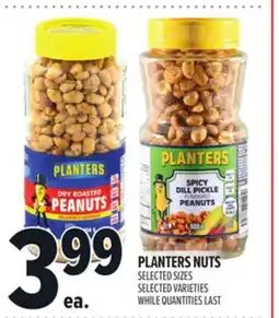 Metro PLANTERS NUTS offer