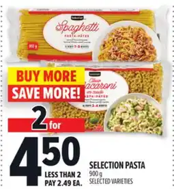 Metro SELECTION PASTA offer