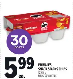 Metro PRINGLES SNACK STACKS CHIPS offer
