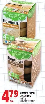 Metro SUMMER FRESH SNACK N GO offer