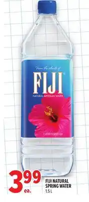 Metro FIJI NATURAL SPRING WATER offer