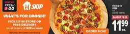 Metro FRESH 2 GO PIZZA offer
