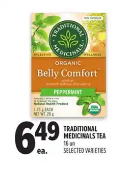 Metro TRADITIONAL MEDICINALS TEA offer