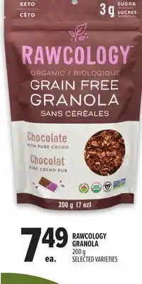 Metro RAWCOLOGY GRANOLA offer