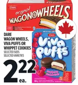 Metro DARE WAGON WHEELS, VIVA PUFFS OR WHIPPET COOKIES offer