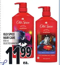Metro OLD SPICE HAIR CARE offer