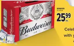 Metro BUDWEISER offer