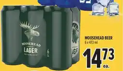 Metro MOOSEHEAD BEER offer