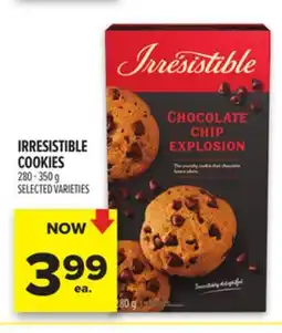 Metro IRRESISTIBLE COOKIES offer