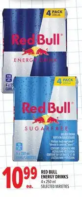 Metro RED BULL ENERGY DRINKS offer