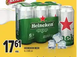 Metro HEINEKEN BEER offer