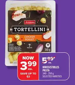 Metro IRRESISTIBLES PASTA offer