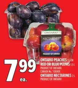 Metro ONTARIO PEACHES offer