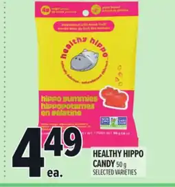Metro HEALTHY HIPPO CANDY offer