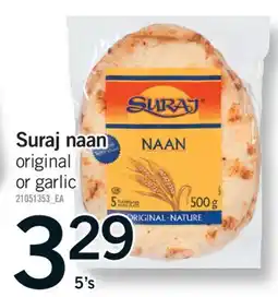 Fortinos SURAJ NAAN, 5's offer