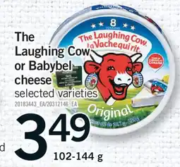 Fortinos THE THE LAUGHING COW OR BABYBEL CHEESE, 102-144 g offer