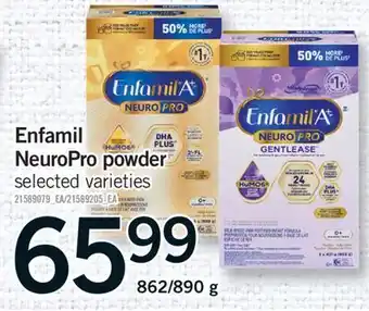 Fortinos ENFAMIL NEUROPRO POWDER, 862/890 G offer