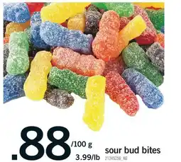 Fortinos SOUR BUD BITES offer