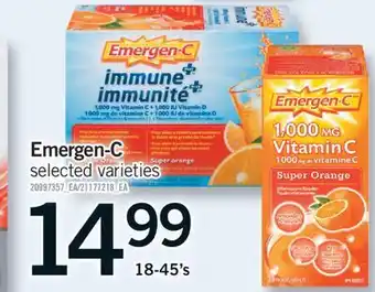 Fortinos EMERGEN-C, 18-45'S offer