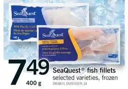 Fortinos SEAQUEST FISH FILLETS, 400 G offer