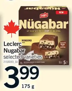 Fortinos LECLERC NUGABAR, 175 G offer