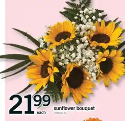 Fortinos SUNFLOWER BOUQUET offer