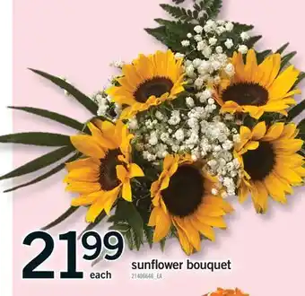 Fortinos SUNFLOWER BOUQUET offer