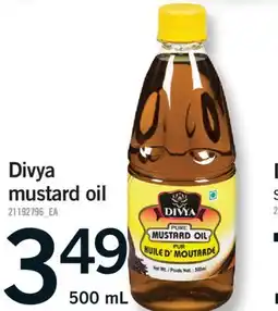 Fortinos DIVYA MUSTARD OIL, 500 ML offer