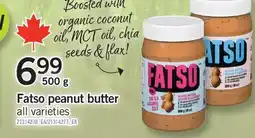 Fortinos FATSO PEANUT BUTTER, 500 g offer