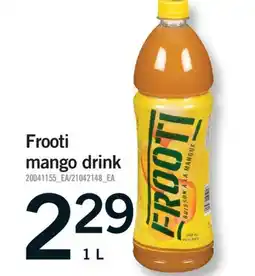 Fortinos FROOTI MANGO DRINK, 1 L offer