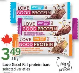 Fortinos LOVE GOOD FAT PROTEIN BARS 55 G offer