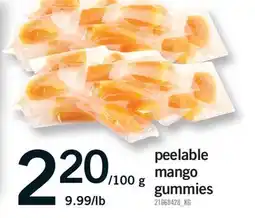 Fortinos PEELABLE MANGO GUMMIES offer
