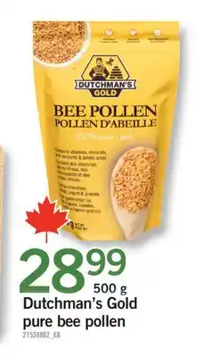 Fortinos DUTCHMAN'S GOLD PURE BEE POLLEN, 500 g offer